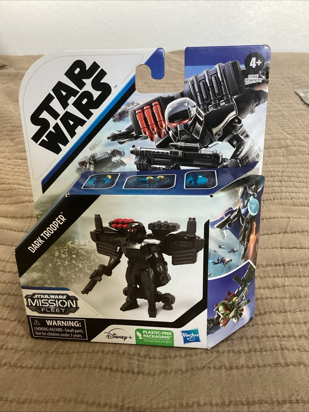 Star Wars Dark Trooper Action Figure - Black with Red Accents